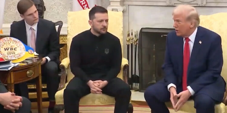 Trump interrumpe diálogo con Zelensky tras disputa en Oficina Oval