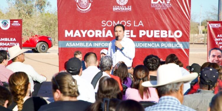 Trabajadoras y trabajadores tendrán vivienda digna, ya no deudas eternas: Heriberto Aguilar