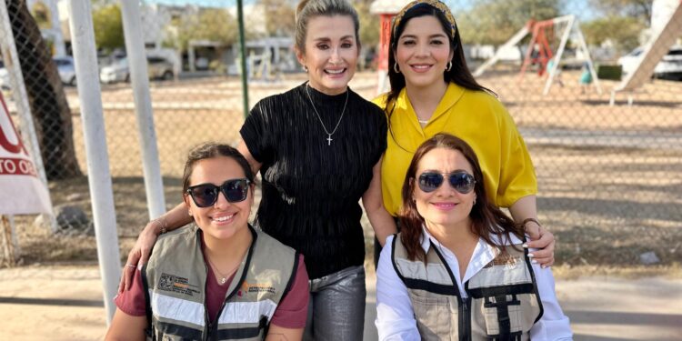 Las diputadas Ely Sallard y Amairany Peña acercan servicios gratuitos a vecinos de Villa Bonita de Hermosillo