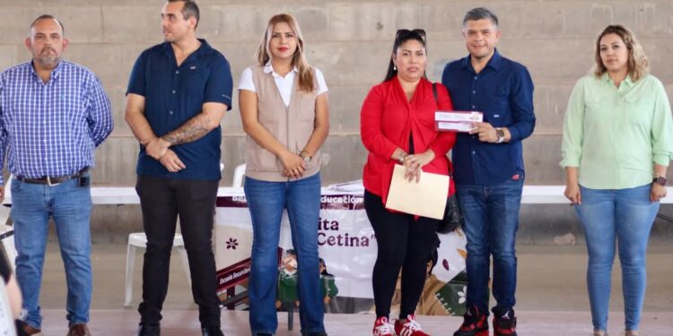 Beca Universal Rita Cetina llega al municipio de Huatabampo