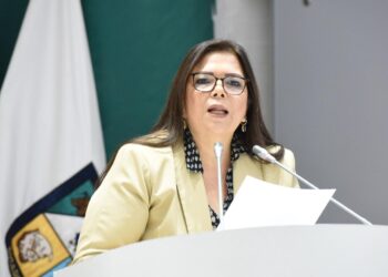 La diputada Gabriela Tapia Fonllem expresa su apoyo a la lucha del magisterio contra las reformas a la Ley del ISSSTE