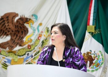 Diputada Gabriela Tapia Fonllem, del PRD Sonora, presentó un posicionamiento sobre la no reelección y el nepotismo