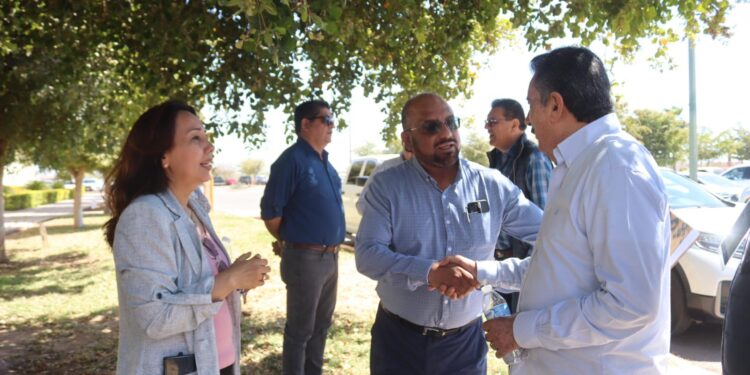 Coadyuvará Javier Lamarque en mejoras para infraestructura en UNISON campus Cajeme