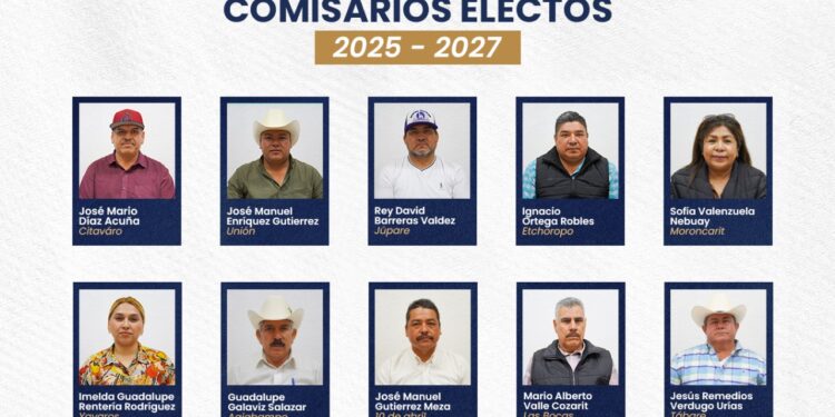 Anuncia Secretaría a los Comisarios Ganadores