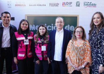 Gobernador Durazo arranca en escuelas de Sonora la Estrategia Nacional de Vida Saludable