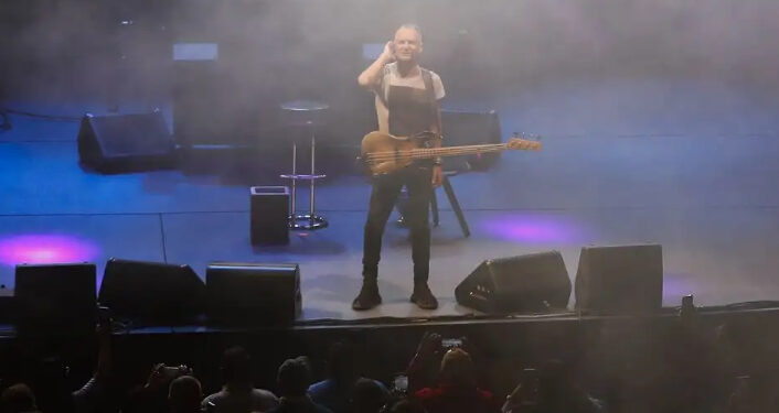 Ofrece Sting un viaje musical a sus seguidores en el Auditorio Nacional