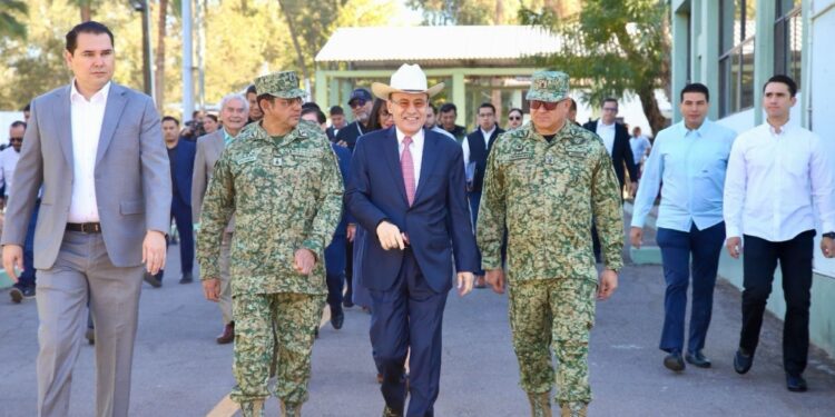 Gobernador Durazo encabeza golpe a la delincuencia con destrucción de armamento en Sonora por Ejército Mexicano