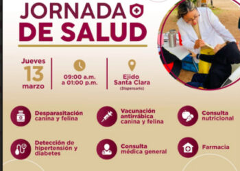 Prepara el Ayuntamiento de Guaymas Jornada de Salud para familias de Santa Clara