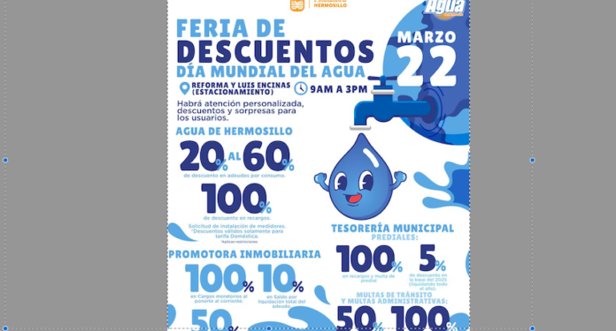 Invita Ayuntamiento de Hermosillo este sábado 22 a la Feria de los Descuentos