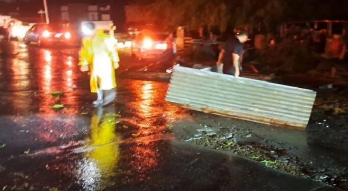 Se registra fenómeno meteorológico de tornados y lluvias torrenciales en Tamaulipas