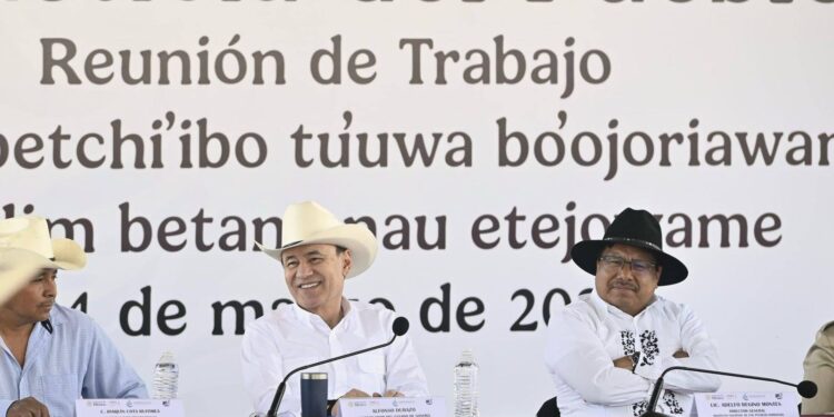 Gobernador Durazo avanza con acciones del Plan de Justicia Yaqui para fortalecer infraestructura hídrica