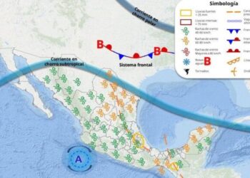 Otro frente frío para el viernes 28 de marzo