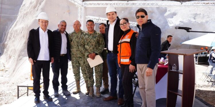 Encabeza Gobernador Durazo avance histórico con primera conexión del túnel ferroviario en Nogales