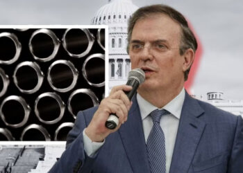 Marcelo Ebrard viaja a Washington, ahora por aranceles al acero y aluminio