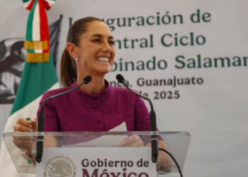 Sheinbaum inaugura planta eléctrica en Salamanca: ‘México no necesita de inversionistas extranjeros’