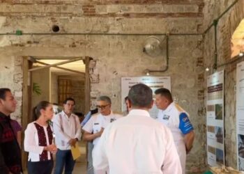 La presidenta Sheinbaum realiza supervisión en obra del Tren Interoceánico