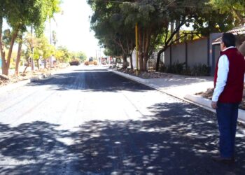 Javier Lamarque supervisa obras en beneficio de las y los cajemenses