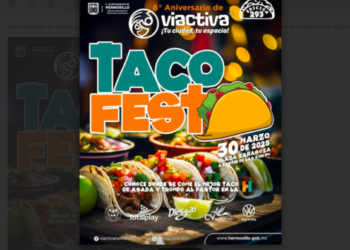 Con una gran variedad de platillos realizarán ‘Taco Fest’ el próximo domingo