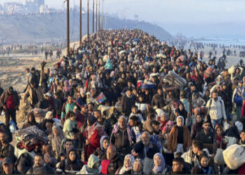 Éxodo de palestinos ante la nueva embestida israelí