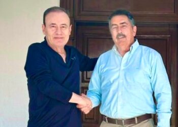 Se reúne Javier Lamarque con Alfonso Durazo para gestionar mayores beneficios a favor de las y los cajemenses