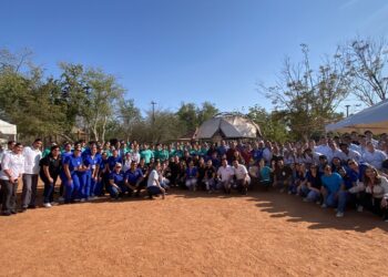 Realizan en Cajeme caminata y brigada por la salud
