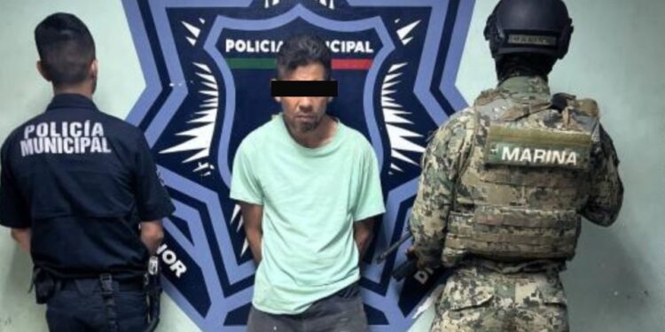 Detienen a una persona por presunto delito contra la salud en la colonia Tepeyac de Cajeme