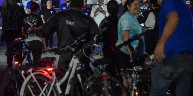 Realizan con éxito “PEDALEADA POR LA SALUD EN CAJEME 2025”