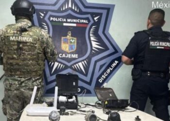 Aseguran  SSPM y MARINA cámaras de videovigilancia en URBI VILLA en Cajeme