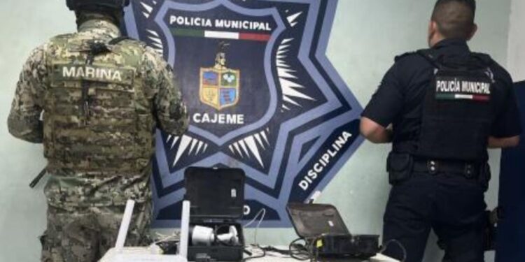 Aseguran  SSPM y MARINA cámaras de videovigilancia en URBI VILLA en Cajeme