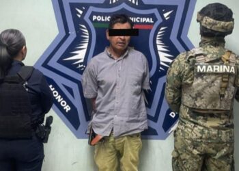 Detiene UMAV a dos hombres por violencia familiar en Cajeme