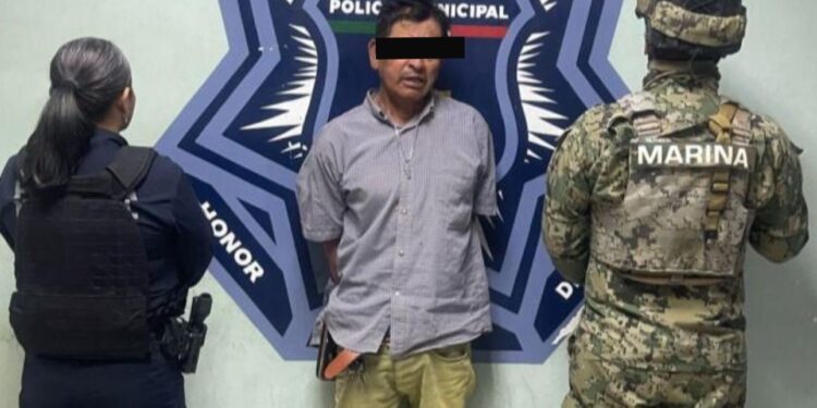 Detiene UMAV a dos hombres por violencia familiar en Cajeme