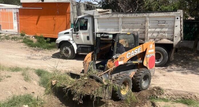 Tiene ayuntamiento de Hermosillo un avance del 90 por ciento en limpieza de canales