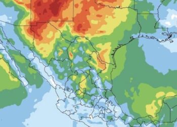 A partir del día sábado un frente frío se aproximará al noroeste de México