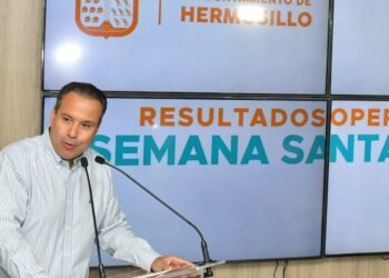 Celebra Toño Astiazarán Semana Santa blanca, ordenada, limpia y segura en Hermosillo