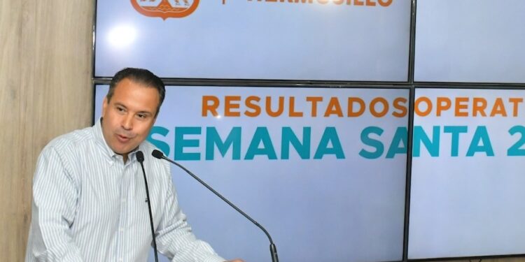 Celebra Toño Astiazarán Semana Santa blanca, ordenada, limpia y segura en Hermosillo