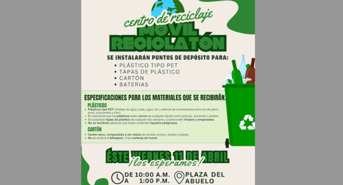 Invitan a la Jornada del Reciclatón 2025