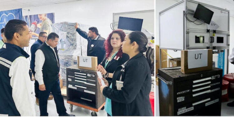 Recibe Universidad Tecnológica de SLRC donación para equipamiento de laboratorios