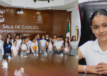 Instala Puerto Peñasco Cabildo Infantil 2025 con 47 estudiantes destacados