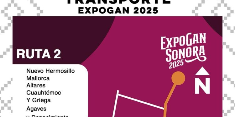 Gobierno del Sonora ofrecerá transporte público especial nocturno durante la ExpoGan