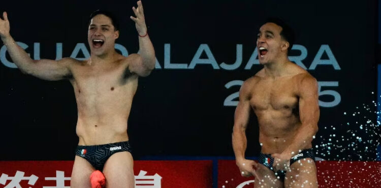 Dos oros para México en Copa Mundial de Clavados
