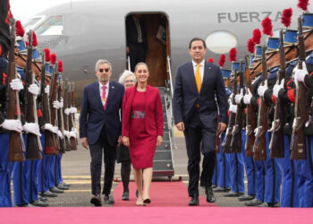 Claudia Sheinbaum llega a Honduras para la IX cumbre de la Celac