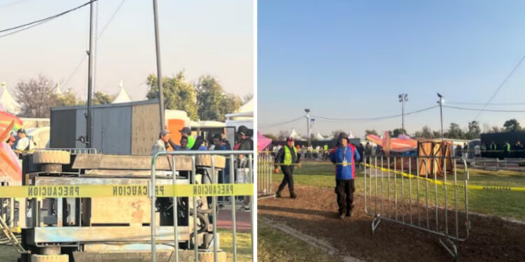 Mueren dos personas tras colapso de estructura en festival AXE Ceremonia