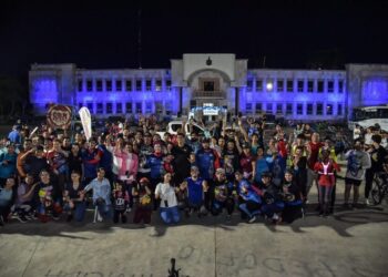 Realizan con éxito “pedaleada por la salud en Cajeme 2025”