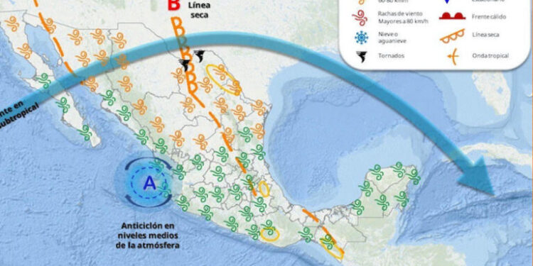 Persistirán hoy temperaturas que oscilen de los 30 a 35°C