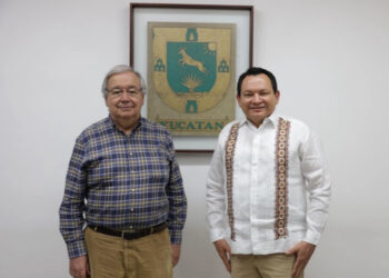 Se reúne gobernador de Yucatán con secretario general de la ONU