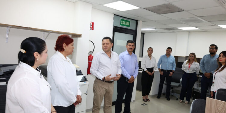Apertura Gobierno de Sonora la Oficina de Oficialía de Partes de Isssteson