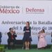 La presidenta Claudia Sheinbaum encabeza desfile militar por la Batalla de Puebla