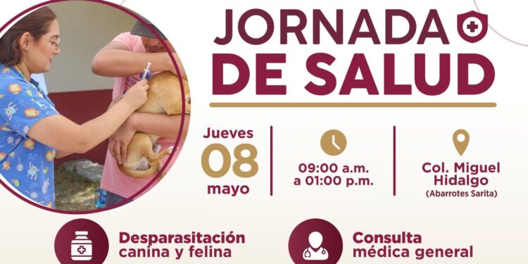 Programan jornada de salud en sector Miguel Hidalgo