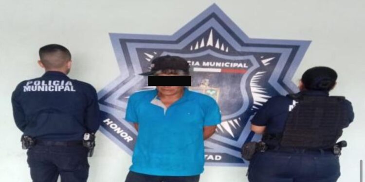 Detiene UMAV a uno por violencia familiar en la colonia Las Misiones en Cajeme