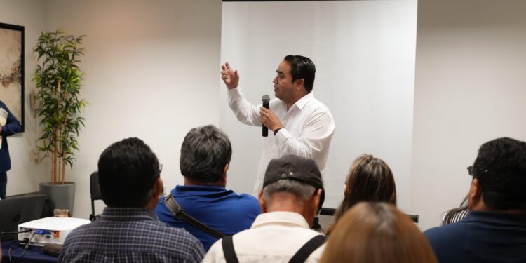 Desde Navojoa, Heriberto Aguilar llama al movimiento a informar con responsabilidad y convocar al voto ciudadano el 1º de junio